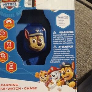 NWT VTech PAW Patrol Chase Learning Watch Kids Smartwatch Toy Blue